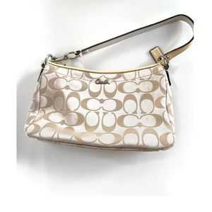 Coach mini should bag/ baguette bag